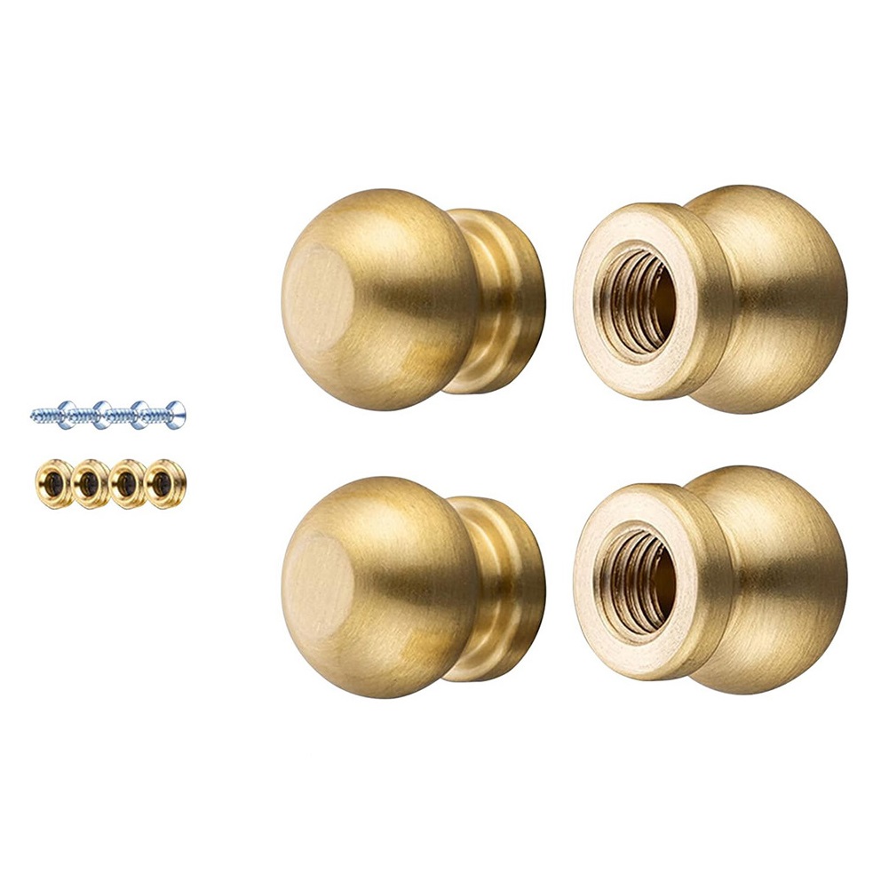 Display Risers Set - Zestaw 4 mosiężnych nóżek do desek