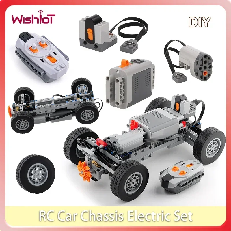 Lego Set Technic - Zestaw Elektryczny Podwozia Samochodu RC 4WD
