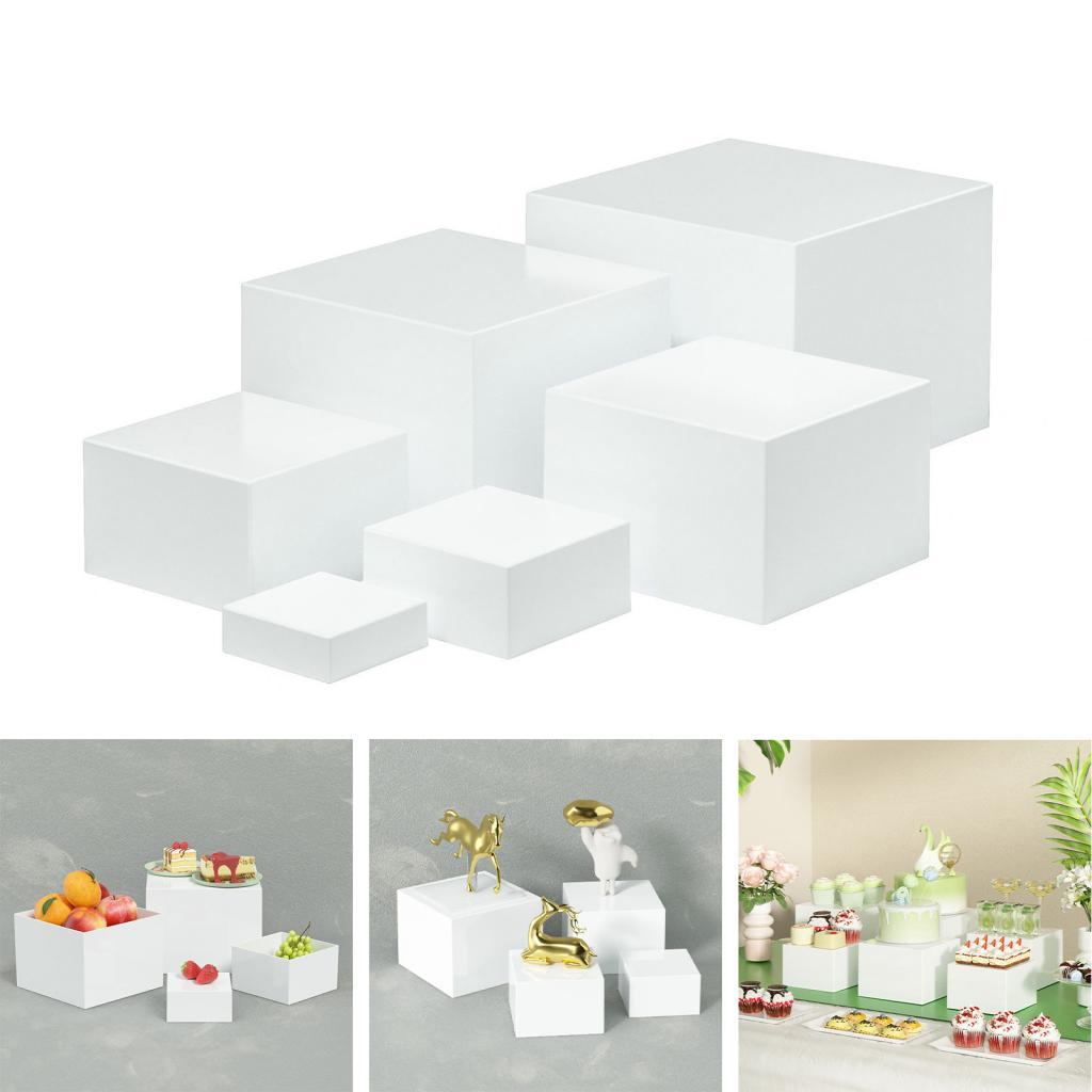 Display Risers Set - Akrylowe podstawki do bufetu, zestaw różnych