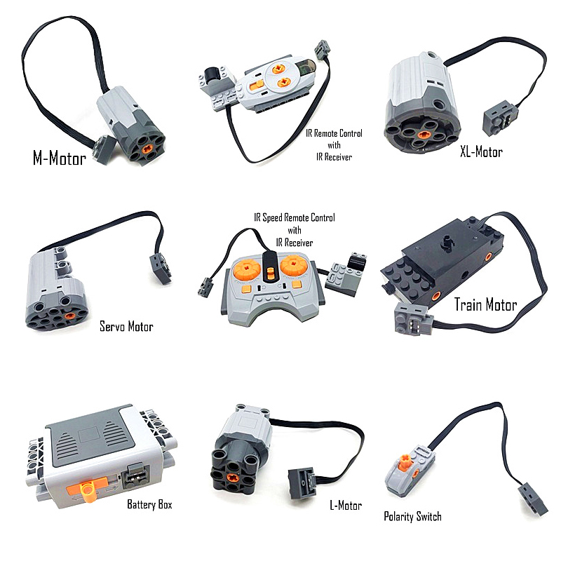 Lego Set Technic - Części techniczne Silnik Multi Power Functions