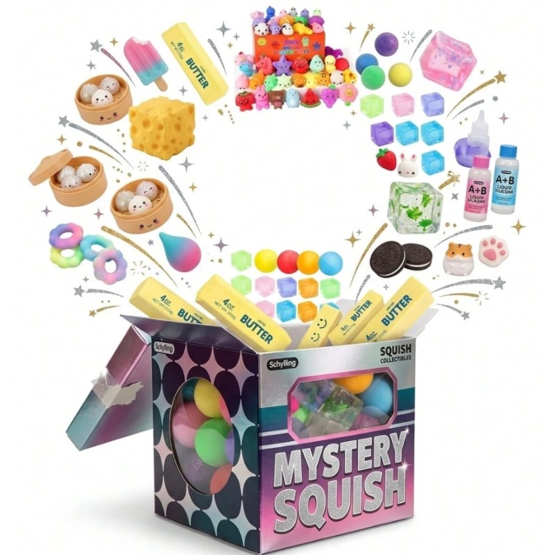 Mystery Box Blind Bag - 1 szt. Jedwabiście miękka, gniotąca się