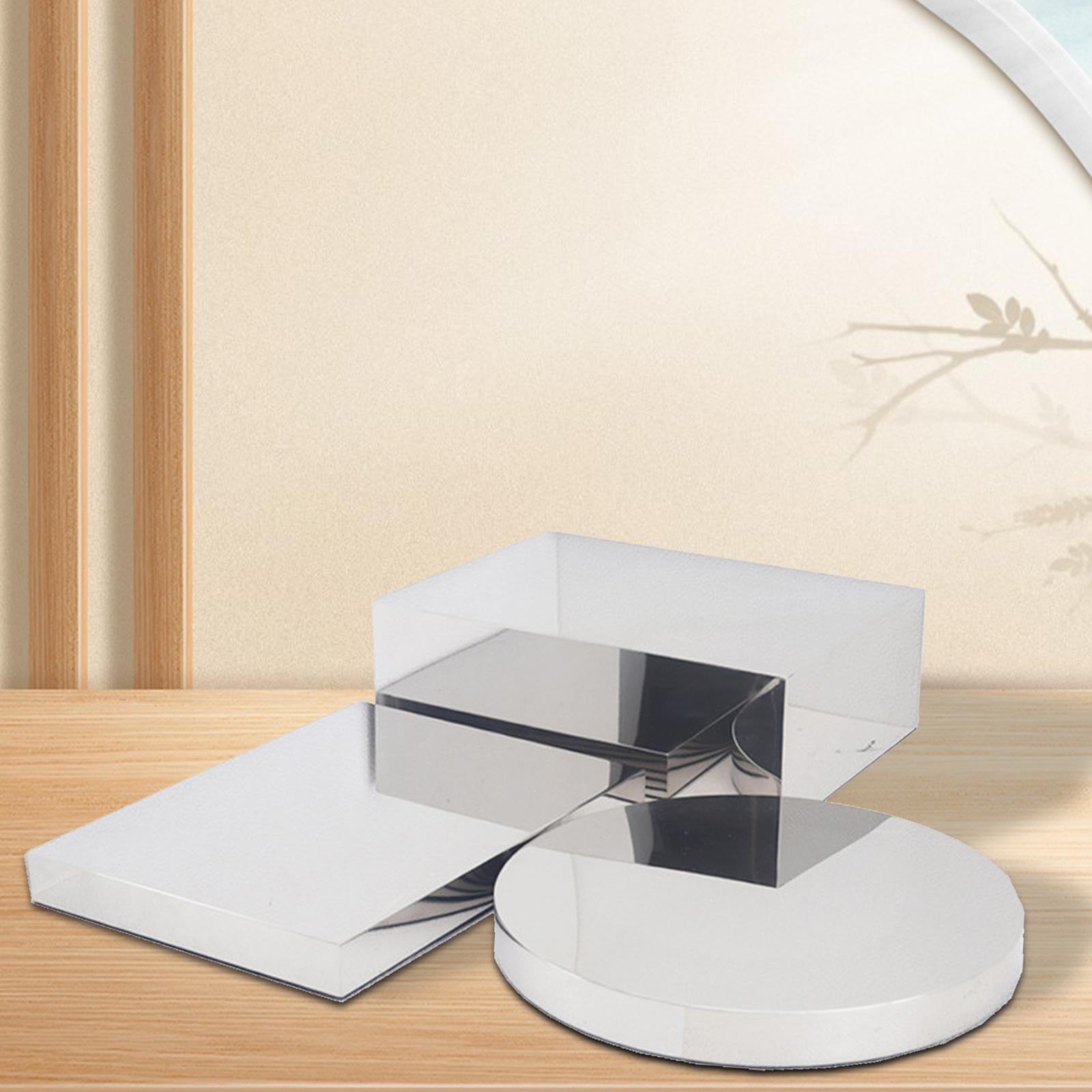 3 szt. Srebrne podstawki ekspo – Display Risers Set recenzja i cena