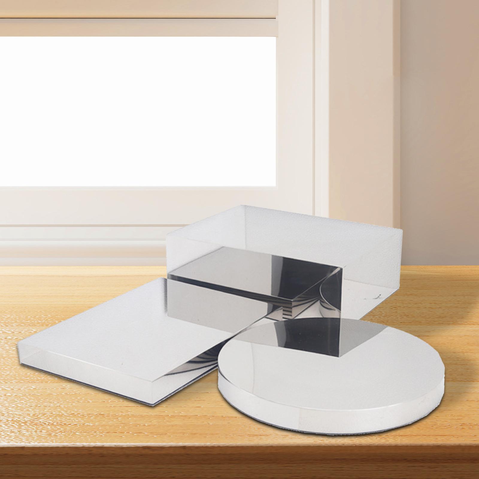 3 szt. Srebrne podstawki ekspo – Display Risers Set recenzja i cena