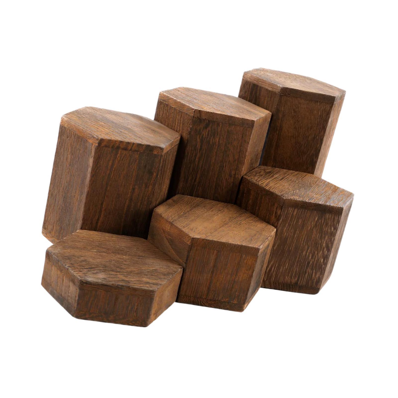 6-częściowy zestaw drewnianych – Display Risers Set recenzja i cena