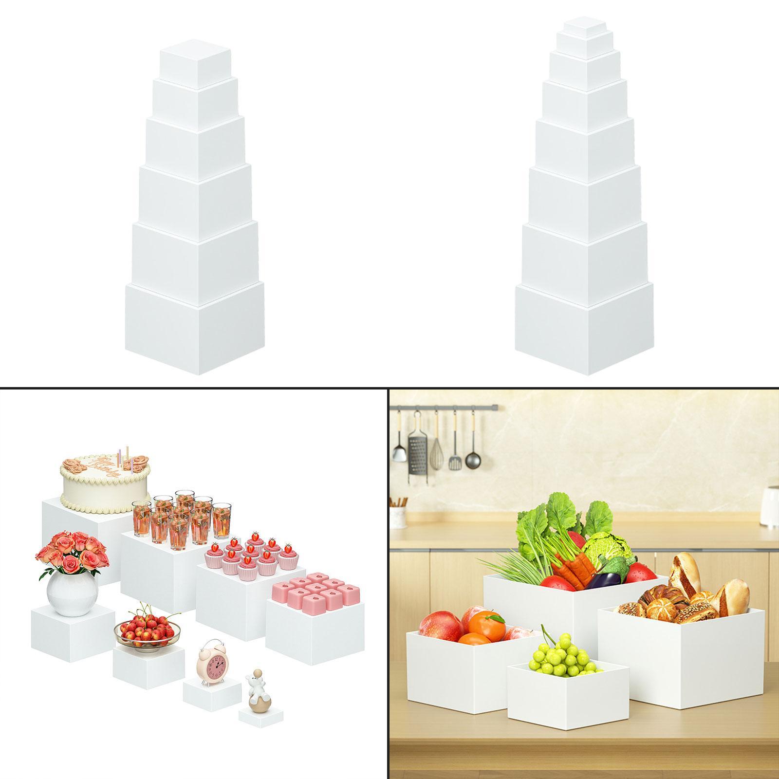 Zestaw stojaków do bufetu z mo – Display Risers Set recenzja i cena
